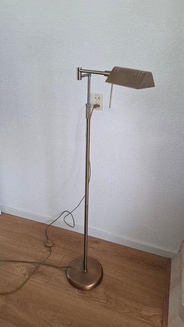 Staande lamp - Koper - Notaris vloerlamp