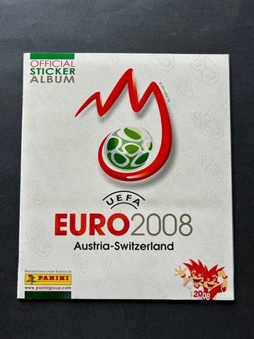 Panini Euro 2008 Compleet album - Near Mint (NM), Nieuw