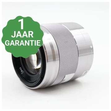 10% korting | Sony E 50mm f/1.8 OSS zilver | Tweedehands, Audio, Tv en Foto, Verzenden, Zo goed als nieuw