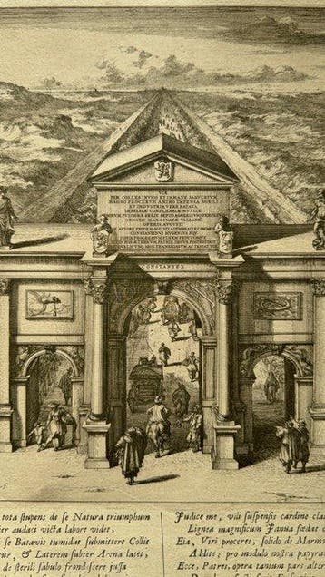 Romeyn De Hooghe (1645-1708) - Strada di pietra dallAia a