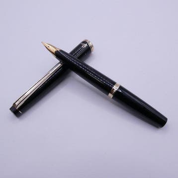 Pilot - Pilot Fountain Pen Elite Black 18K-750 Gold Nib -, Nieuw