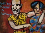 Herman Brood | Origineel Schilderij: Having a Baby, Verzenden