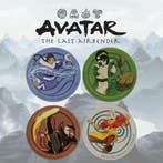 Avatar The Last Airbender Coaster 4-Pack, Ophalen of Verzenden, Nieuw