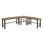 Werkbank hoekopstelling - Hoek werkbank 310 cm x 260 cm, Ophalen of Verzenden, Nieuw