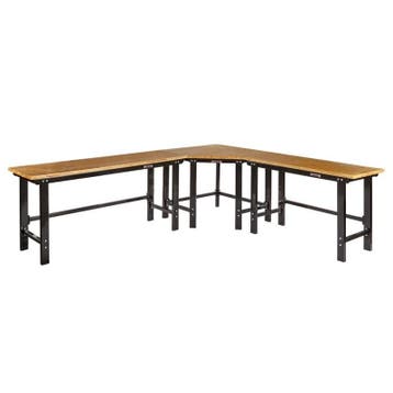 Werkbank hoekopstelling - Hoek werkbank 310 cm x 260 cm, Doe-het-zelf en Bouw, Werkbanken, Ophalen of Verzenden, Nieuw