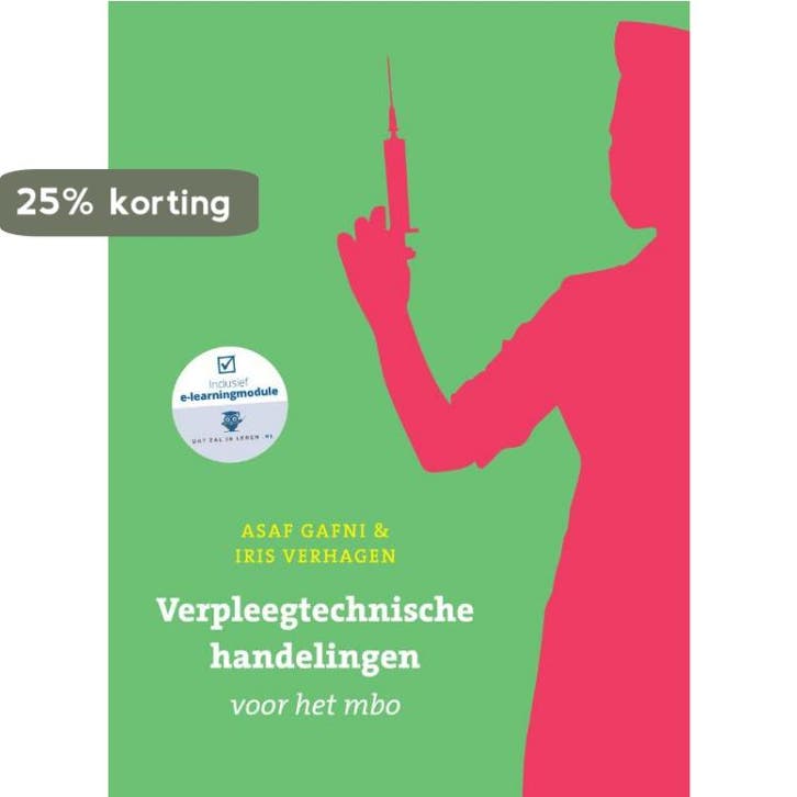 Verpleegtechnische handelingen voor het MBO met, Boeken, Schoolboeken, Gelezen, Verzenden