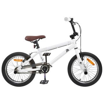 vidaXL BMX Fiets 20 Inch voor kinderen ouder dan 9 jaar Wit, Verzenden