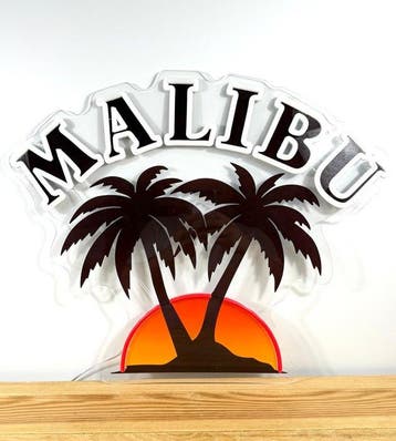 Malibu - Neonlichtbord - plexiglas