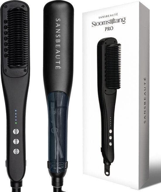 2dekans | Sansbeauté® Stoomstijltang PRO - Stoom Stijltang -, Handtassen en Accessoires, Uiterlijk | Haarverzorging, Ophalen of Verzenden
