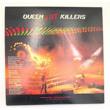 Queen - Live Killers - Vinylplaat - Japanse persing, Promo