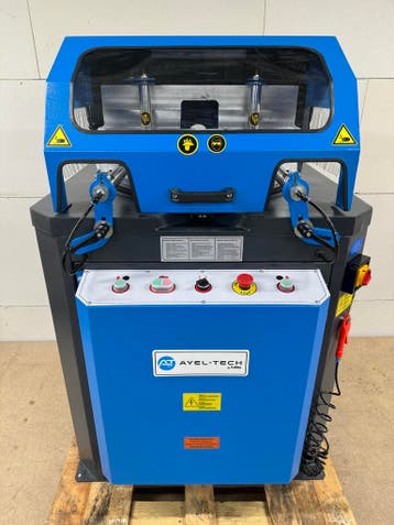 AYEL-TECH AC-550 aluminium afkortzaagmachine alu afkortzaag, Doe-het-zelf en Bouw, Nieuw
