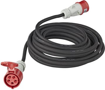 TM verlengkabel 5 polig 16A 5x1.5mm² 25 meter, Verzenden, Nieuw