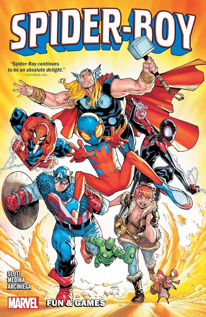 Spider-Boy Volume 2: Fun & Games, Boeken, Strips | Comics, Zo goed als nieuw, Verzenden