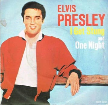 Elvis Presley – I Got Stung / One Night, Verzenden, Gebruikt