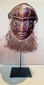 Mask - Pende - Congo - Dansmasker Giwoyo (Zonder, Antiek en Kunst