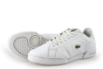 Lacoste Sneakers in maat 43 Wit, Kleding | Heren, Schoenen, Verzenden, Sneakers, Gedragen, Wit