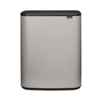 Brabantia Bo Touch Bin Prullenbak - 2 x 30 liter — nieuw, Verzenden