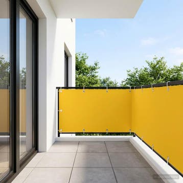 vidaXL Balkon Privacy Scherm 150 x 800 cm Stof met, Verzenden, Nieuw