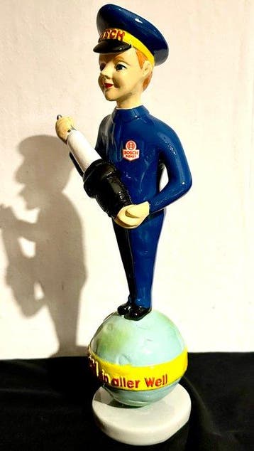 No reserve-Bosch Bougies Promo Dealer Merchandise - Mascotte, Antiek en Kunst