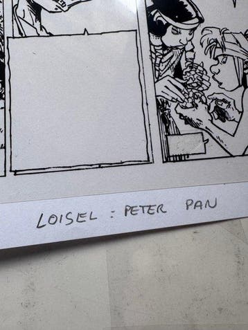 Loisel - 1 Drukproef - Peter Pan, Nieuw