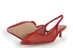 Steve Madden Slingbacks in maat 39 Rood, Verzenden, Steve Madden, Zo goed als nieuw, Rood