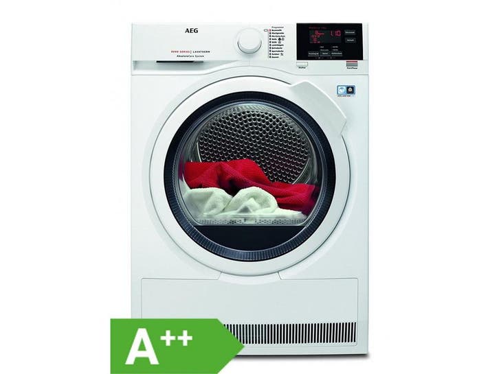 AEG T8DB66580 - Warmtepompdroger 8kg - AbsoluteCare® -, Elektronische apparatuur, Droogkasten, Zo goed als nieuw, Verzenden