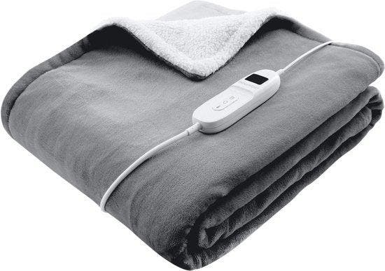 2dekans | Bloomfold Elektrische Deken - 180 x 160 cm -, Huis en Inrichting, Woonaccessoires | Plaids en Woondekens, Ophalen of Verzenden