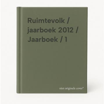 Ruimtevolk / jaarboek 2012 / Jaarboek / 1 9789081961202, Verzenden