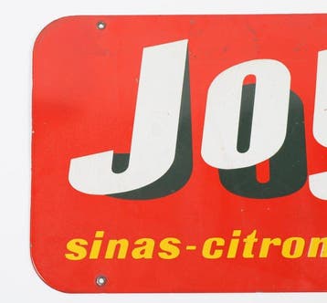 Joy Sinas-Citron - Gerard Kiljan - Emaille bord - Emaille