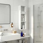 vidaXL Badkamer wandkast Wit 20 x 14 x 70 cm Geconstrueerd, Verzenden, Nieuw