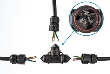 IP68 Waterdichte Kabel Doos 3P 32A 450V - CBIP68P3T, Verzenden