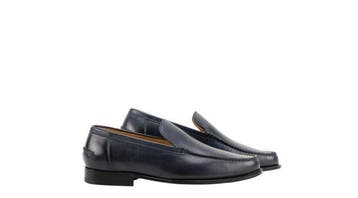 TESTONI - 8 UK - 42 IT - Mocs Top Calf Indigo - Loafers -, Nieuw