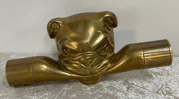 Decoratief ornament - Frankrijk - Bulldogkop Handgreep