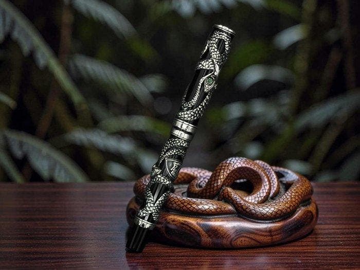 Parker - Snake Limited Edition - Stylo à plume, Verzamelen, Pennenverzamelingen
