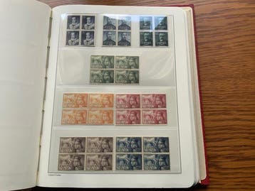 Espagne 1950/1980 - Collection de timbres en blocs de 4