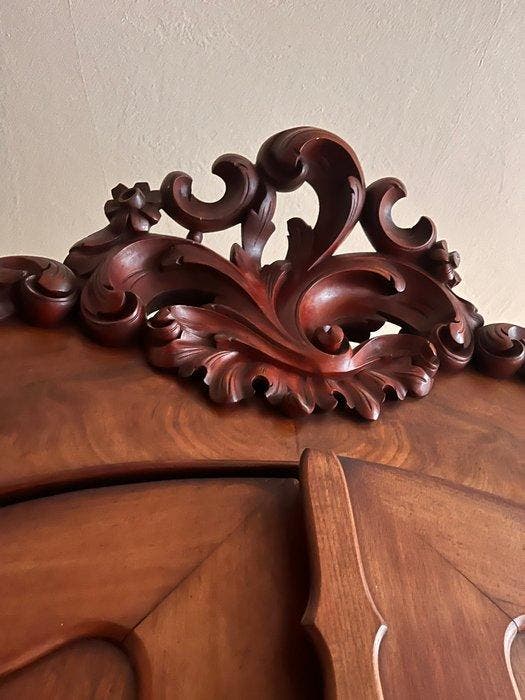 Kast - Mahonie - Antieke mahonie kast, Antiek en Kunst, Antiek | Overige Antiek