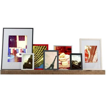 Fotoplank Steigerhout Grijs - 100 cm, Verzenden