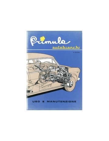 1965 AUTOBIANCHI PRIMULA INSTRUCTIEBOEKJE ITALIAANS, Ophalen of Verzenden