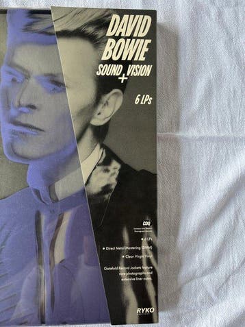 David Bowie - Sound + Vision - 6 x LPs box set (clear vinyl)