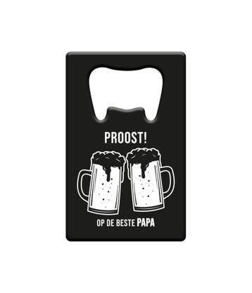 Bieropener Proost Op De Beste Papa, Verzenden, Nieuw