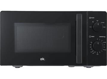 OK - . Omw 2027-1 - B Microgolfoven 20l  - Zwart, Elektronische apparatuur, Verzenden, Nieuw, Draaiplateau, Minder dan 45 cm
