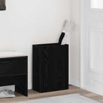 vidaXL Opslaghaak & Rek Zwart Eiken 40 x 20 x 55,5 cm, Maison & Meubles, Accessoires pour la Maison | Porte-parapluies, Verzenden