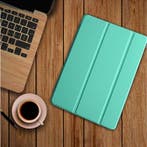 iPad Air 2  Leren Vouwbare Cover Hoesje Case Groen, Verzenden, Nieuw