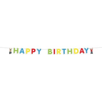 Happy Birthday Slinger Buurman & Buurman 1,5m, Verzenden, Nieuw
