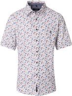 Casa Moda Casual Overhemd Korte Mouw Met Palmboom Motief, Verzenden, Nieuw