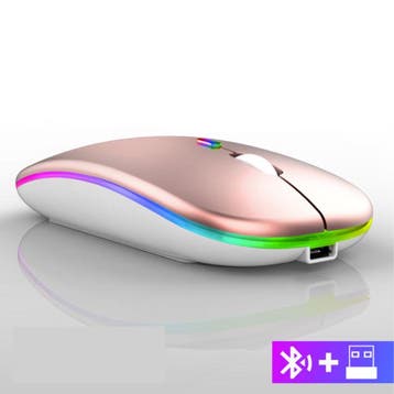 Draadloze RGB Muis - 2.4GHz / 1600DPI / Optisch /, Verzenden