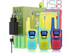 Veiling - Set v 3 Accu Walkie-Talkie Fun-colours—Kids, Nieuw