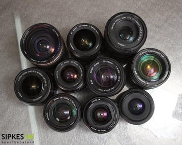 Sigma, Pentax, Minolta, Canon, Tamron, Voigtländer 10, Nieuw