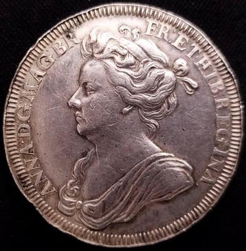 Royaume-Uni. Queen Anne (1702-1714). Medal 1702 Coronation