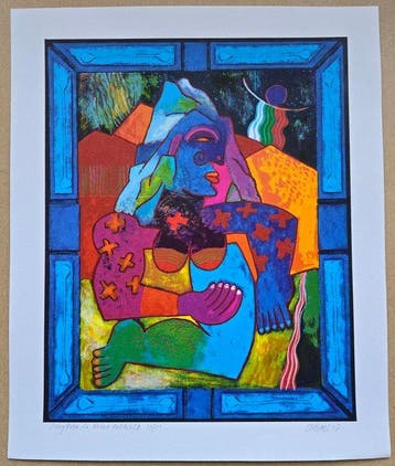Clemens Briels (1946) - Reina Delhielo, Antiquités & Art
